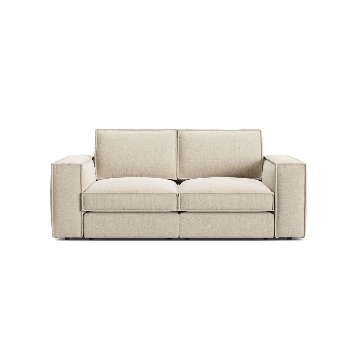 Pola 2-Sitzer Sofa aus Samt oder Strukturstoff, 206x103 cm - ZEN ZONE Furniture