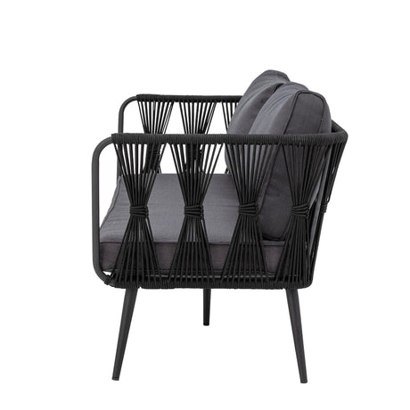 Pavone Sofa, Schwarz, Metall - ZEN ZONE Furniture