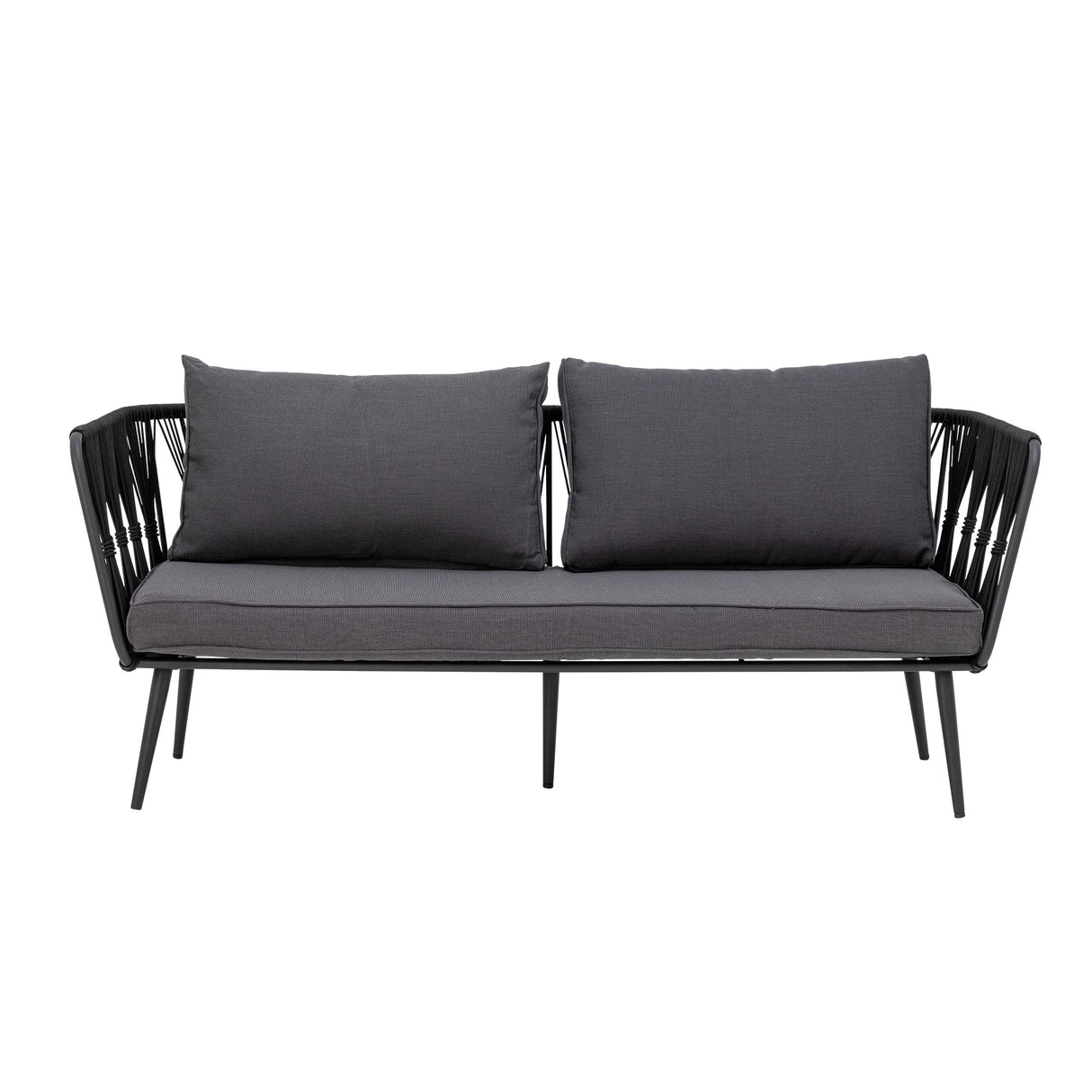 Pavone Sofa, Schwarz, Metall - ZEN ZONE Furniture