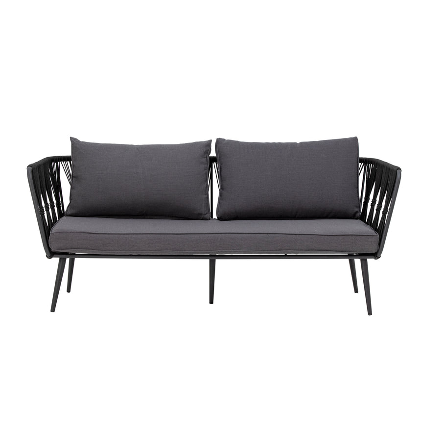 Pavone Sofa, Schwarz, Metall - ZEN ZONE Furniture