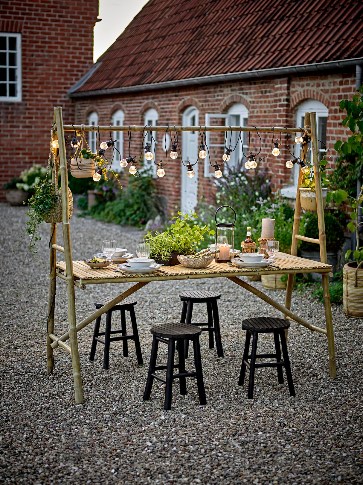 Malo Gartentisch, Natur, Bambus - ZEN ZONE Furniture