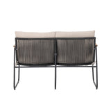 Hampton Sofa, Schwarz, Metall - ZEN ZONE Furniture