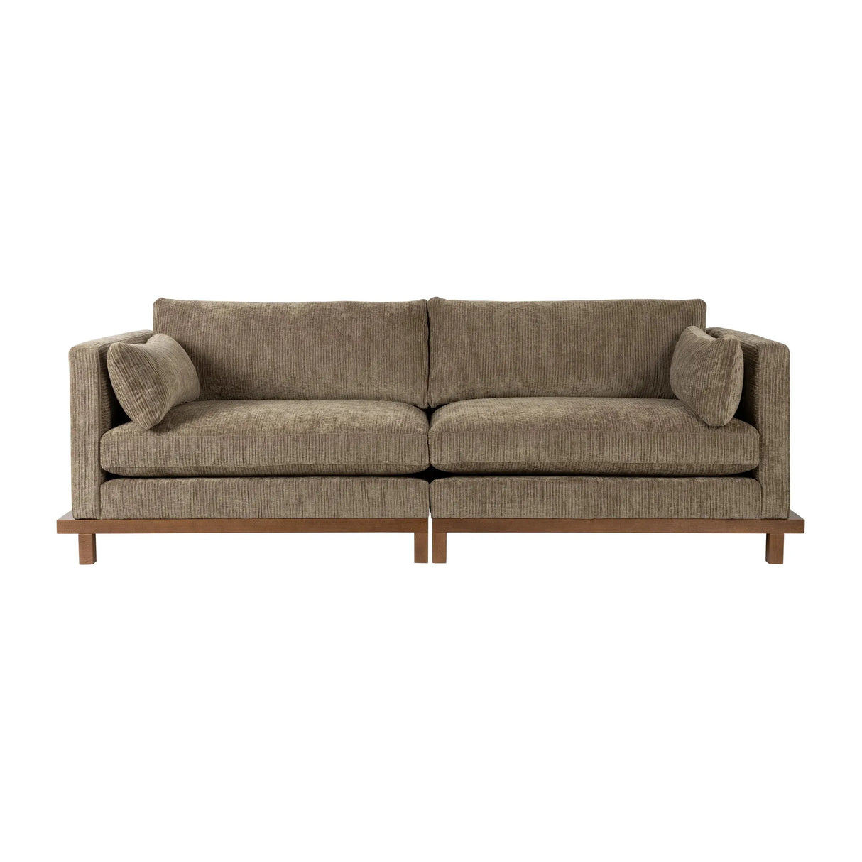 Blossom Sofa 3-Sitzer Moos 230x101cm von Zuiver – Produktbild 1