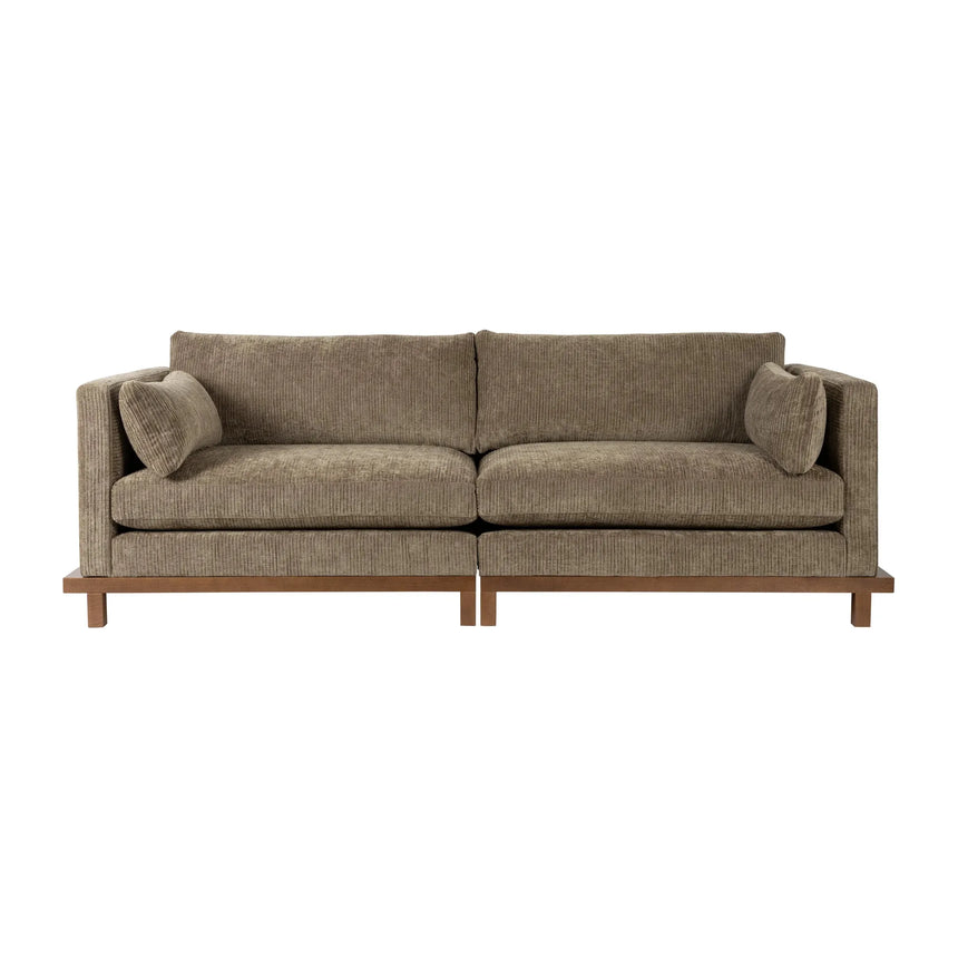 Blossom Sofa 3-Sitzer Moos 230x101cm von Zuiver – Produktbild 1