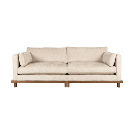 Blossom Sofa 3-Sitzer Sand 230x101cm von Zuiver – Produktbild 1