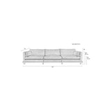 Blossom Sofa 4,5-Sitzer Sand 335x101cm von Zuiver – Produktbild 8
