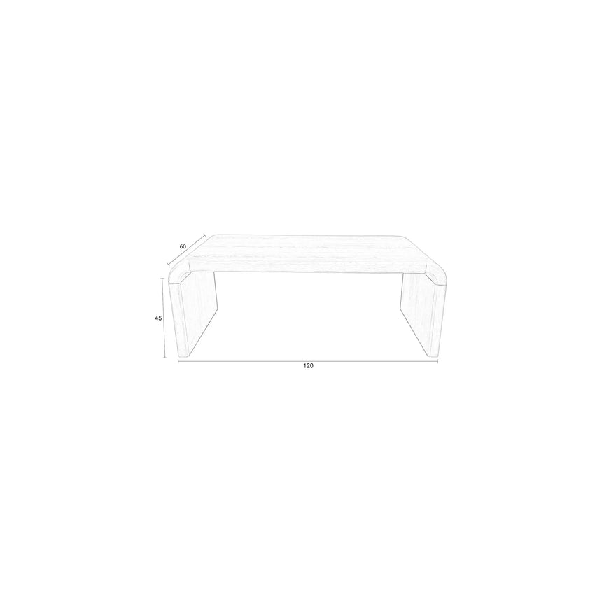 Couchtisch Brave 60x120cm von Zuiver – Produktbild 8