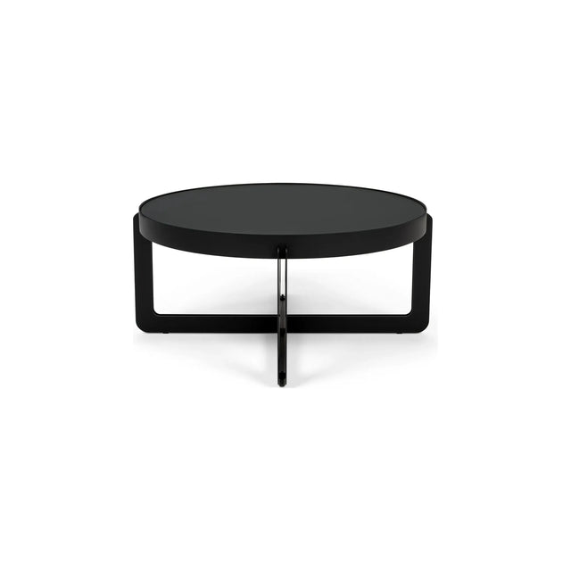 Couchtisch Centre Rund Schwarz 68x68cm von Zuiver – Produktbild 1