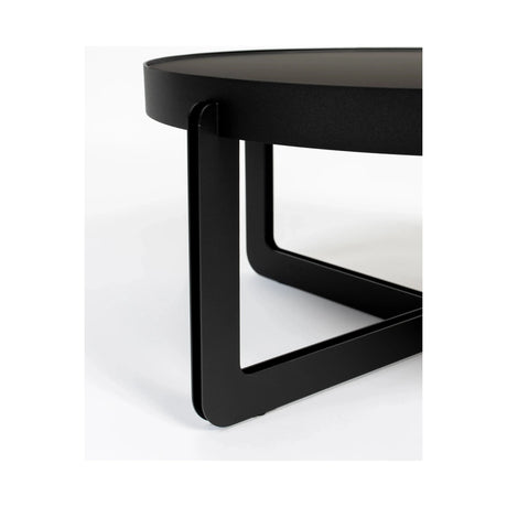 Couchtisch Centre Rund Schwarz 68x68cm von Zuiver – Produktbild 6