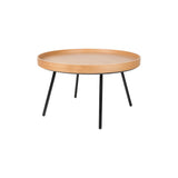 Eiche Tablett Couchtisch 78x78cm von Zuiver – Produktbild 1
