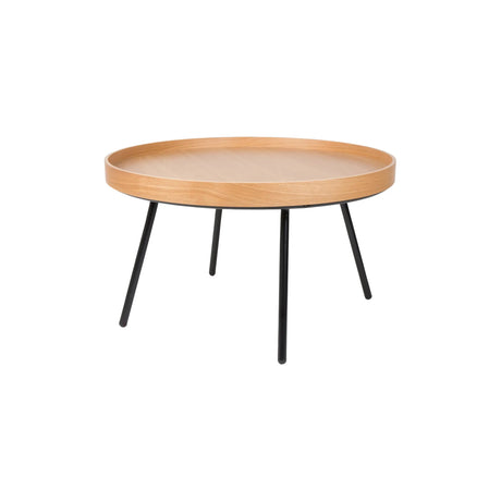 Eiche Tablett Couchtisch 78x78cm von Zuiver – Produktbild 1