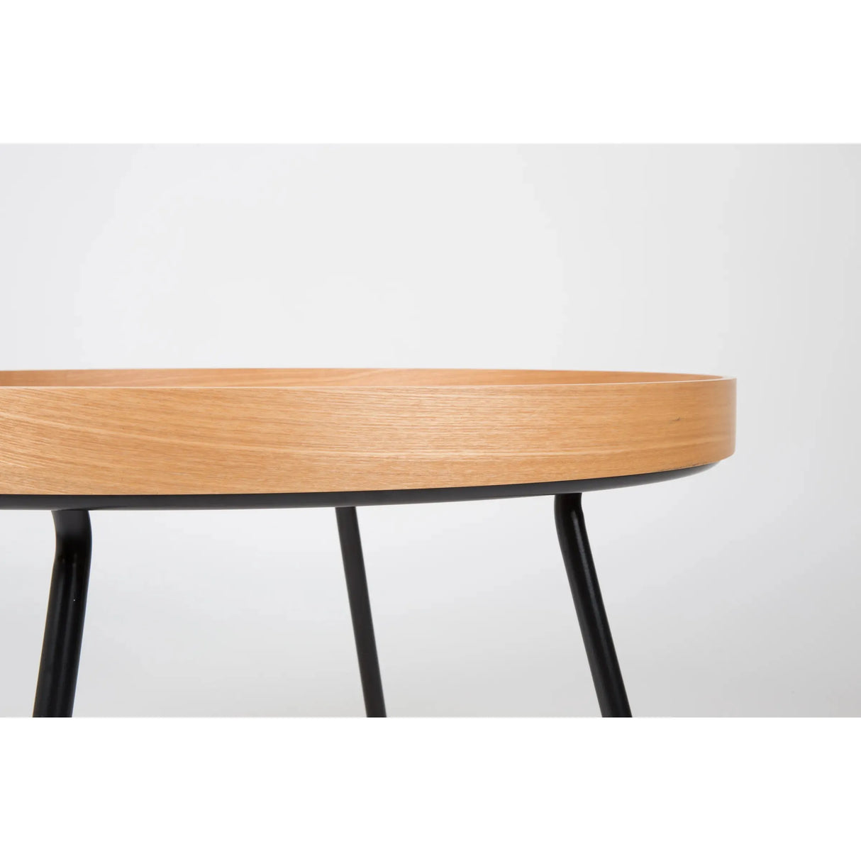 Eiche Tablett Couchtisch 78x78cm von Zuiver – Produktbild 5