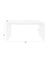 Esstisch Brave aus Eichenfurnier und Massivholz Gummibaum in Braun, 160x80x75 cm von Zuiver – Produktbild 10