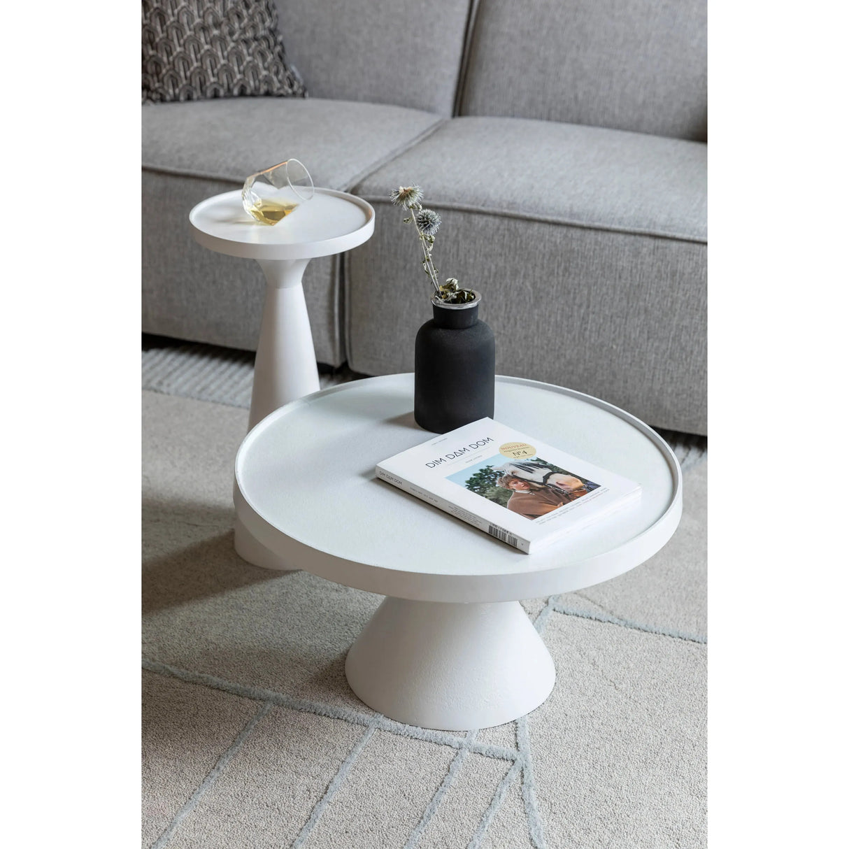 Floss Couchtisch Weiss 60x60cm von Zuiver – Produktbild 6