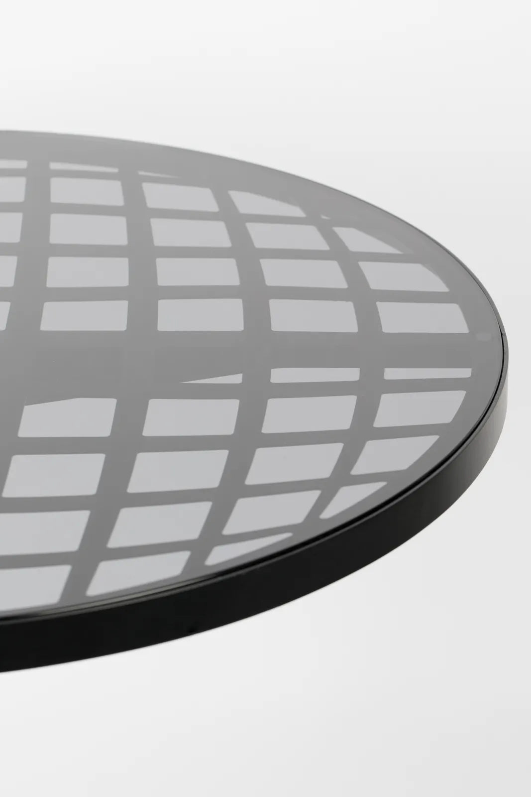 Gartentisch Albert Garden Bistro aus Aluminium, mit Glasplatte, 80x80x76 cm von Zuiver – Produktbild 4