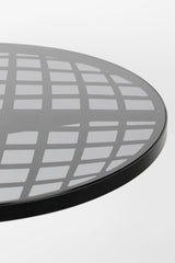 Gartentisch Albert Garden Bistro aus Aluminium, mit Glasplatte, 80x80x76 cm von Zuiver – Produktbild 4