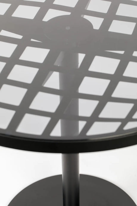 Gartentisch Albert Garden Bistro aus Aluminium, mit Glasplatte, 80x80x76 cm von Zuiver – Produktbild 6