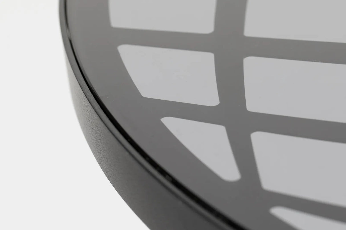 Gartentisch Albert Garden Bistro aus Aluminium, mit Glasplatte, 80x80x76 cm von Zuiver – Produktbild 7