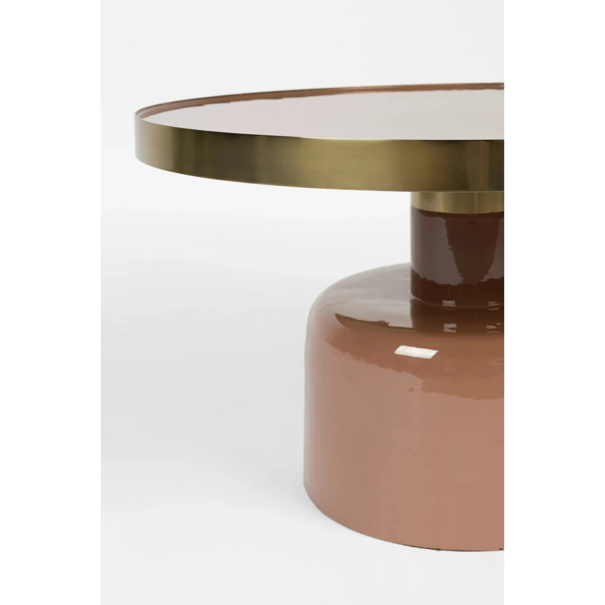 Glam Couchtisch Pink 60x60cm von Zuiver – Produktbild 2