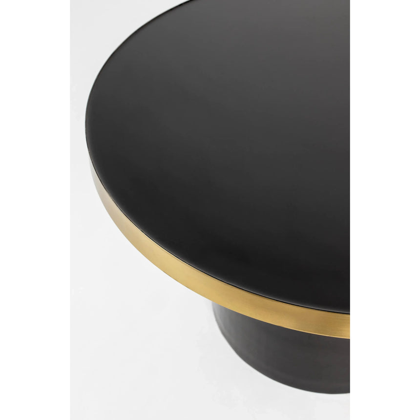 Glam Couchtisch Schwarz 60x60cm von Zuiver – Produktbild 2