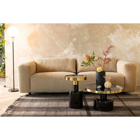 Glam Couchtisch Schwarz 60x60cm von Zuiver – Produktbild 6