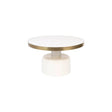 Glam Couchtisch Weiss 60x60cm von Zuiver – Produktbild 1