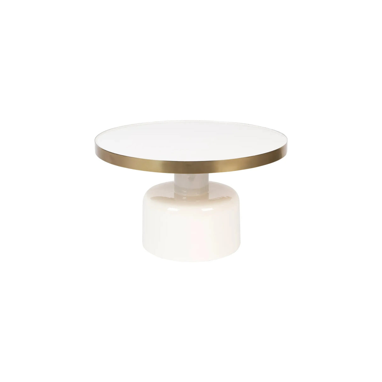 Glam Couchtisch Weiss 60x60cm von Zuiver – Produktbild 1