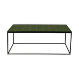 Glazed Couchtisch Grün 93x43cm von Zuiver – Produktbild 1