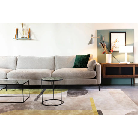 Glazed Couchtisch Grün 93x43cm von Zuiver – Produktbild 5