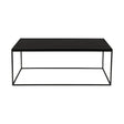 Glazed Couchtisch Schwarz 93x43cm von Zuiver – Produktbild 1