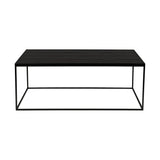 Glazed Couchtisch Schwarz 93x43cm von Zuiver – Produktbild 1