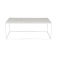 Glazed Couchtisch Weiss 93x43cm von Zuiver – Produktbild 1