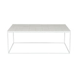 Glazed Couchtisch Weiss 93x43cm von Zuiver – Produktbild 1