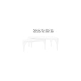 Isla Couchtisch Natural 2er Set 60x110cm von Zuiver – Produktbild 6
