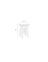 Kobe Beistelltisch rund 45x45 cm von Zuiver – Produktbild 5