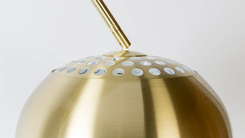 Metal Bow Stehlampe Messing von Zuiver – Produktbild 4