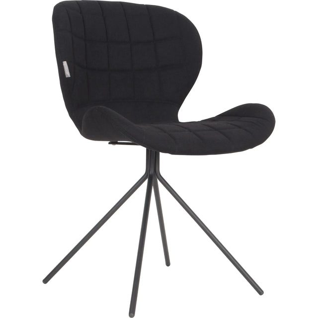 OMG Stuhl Schwarz von Zuiver – Produktbild 1