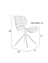 OMG Stuhl Schwarz von Zuiver – Produktbild 7