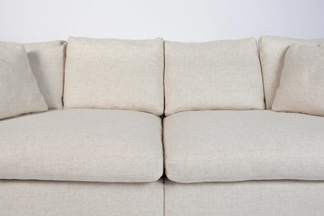 Sense 3-Sitzer Sofa Creme 266x113cm von Zuiver – Produktbild 5