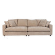 Sense 3-Sitzer Sofa Nature Soft 266x113cm von Zuiver – Produktbild 1