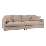 Sense 3-Sitzer Sofa Nature Soft 266x113cm von Zuiver – Produktbild 2