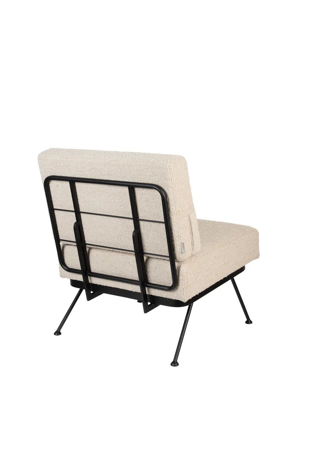 Sessel Bowie aus Stoff in Beige, 68×73,5×83 cm von Zuiver – Produktbild 4