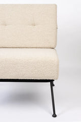 Sessel Bowie aus Stoff in Beige, 68×73,5×83 cm von Zuiver – Produktbild 6