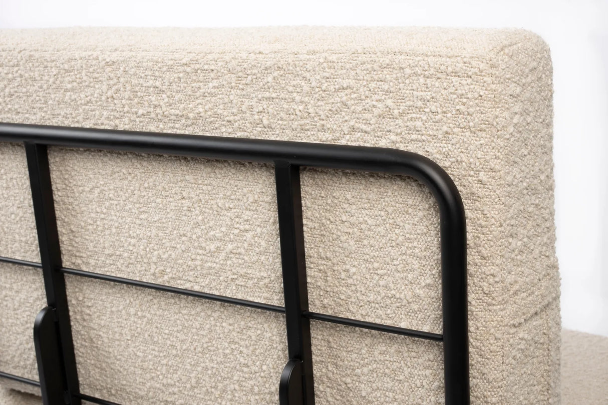 Sessel Bowie aus Stoff in Beige, 68×73,5×83 cm von Zuiver – Produktbild 9