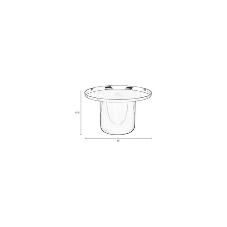 Shiny Bomb Couchtisch 67x67cm von Zuiver – Produktbild 12