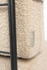 Sofa Bowie aus Stoff in Beige, 135×74×83 cm von Zuiver – Produktbild 6