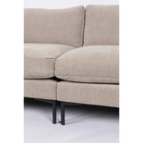 Sommer 3-Sitzer Sofa Latte 230x101cm von Zuiver – Produktbild 4