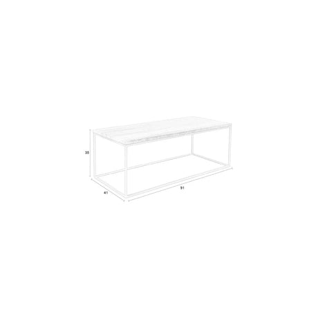 Stray Couchtisch 41x91cm von Zuiver – Produktbild 8