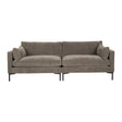 Summer 3-Sitzer Sofa Kaffee 230x101cm von Zuiver – Produktbild 1