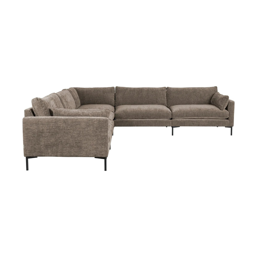 Summer 7-Sitzer Sofa Kaffee 318x318cm von Zuiver – Produktbild 1